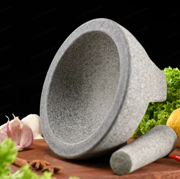 مدقة وهاون من الحجر الطبيعي ال - مراجعة Mortar Pestle Granite وسعره