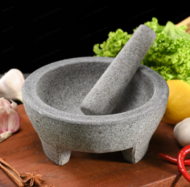 مدقة وهاون من الحجر الطبيعي ال - مراجعة Mortar Pestle Granite وسعره